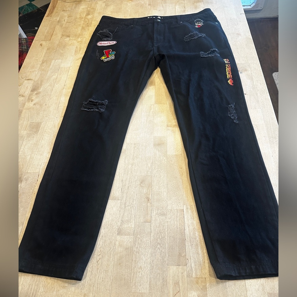 Champion Men's Relaxed Black Jeans